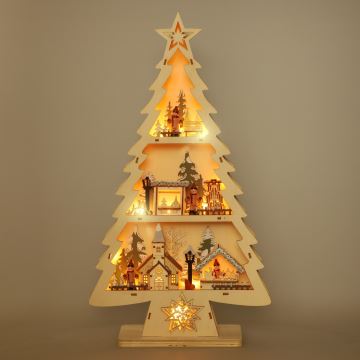 Brilagi - Décoration de Noël LED/3xAA arbre