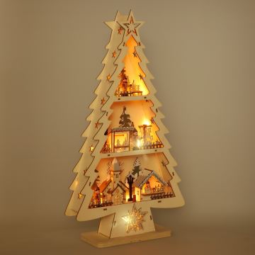 Brilagi - Décoration de Noël LED/3xAA arbre