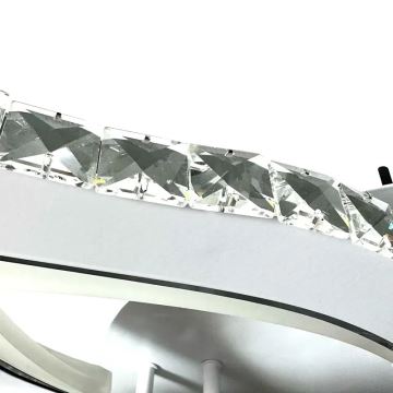 Brilagi - Dimbare LED bevestigde hanglamp TWIST LED/180W/230V 3000-6500K + afstandsbediening