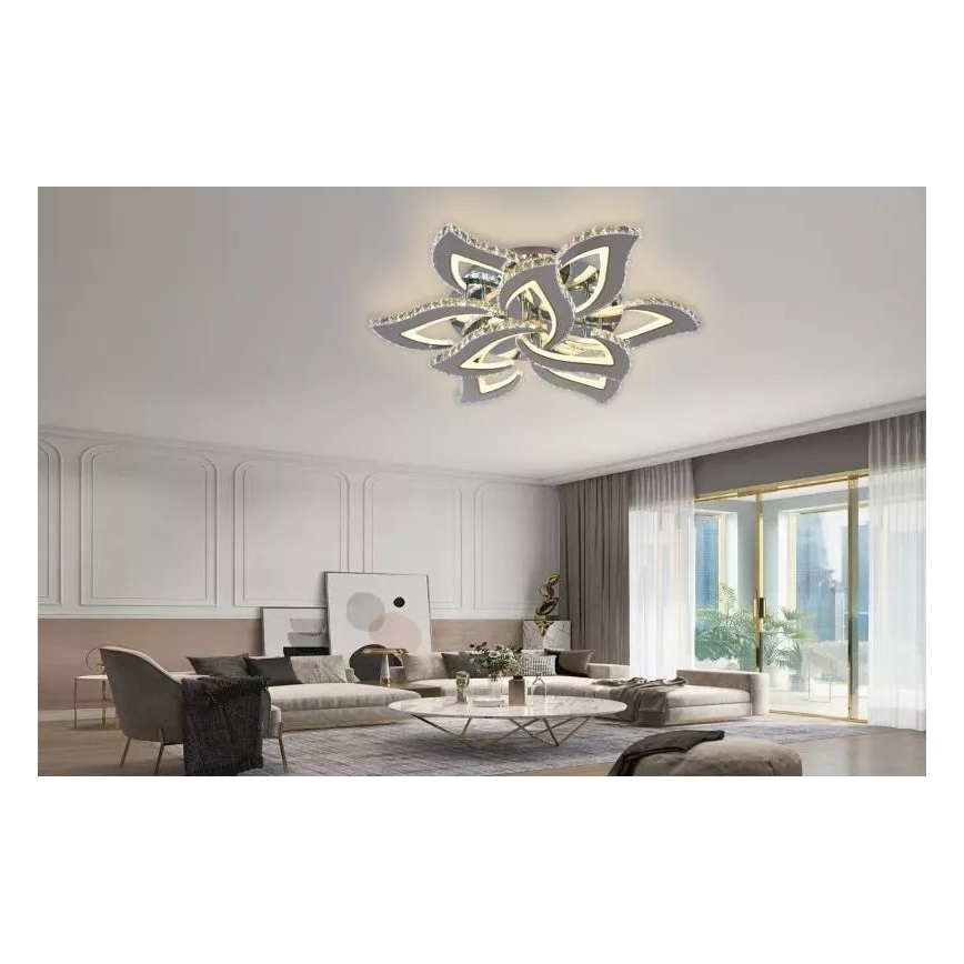 Brilagi - Dimbare LED bevestigde hanglamp TWIST LED/180W/230V 3000-6500K + afstandsbediening