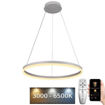 Brilagi - Dimbare LED hanglamp aan een koord CIRCLE LED/42W/230V 3000-6500K + afstandsbediening