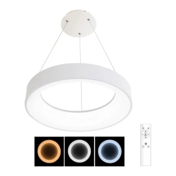 Brilagi - Dimbare LED Hanglamp aan een koord FALCON LED/80W/230V 3000-6500K wit + afstandsbediening