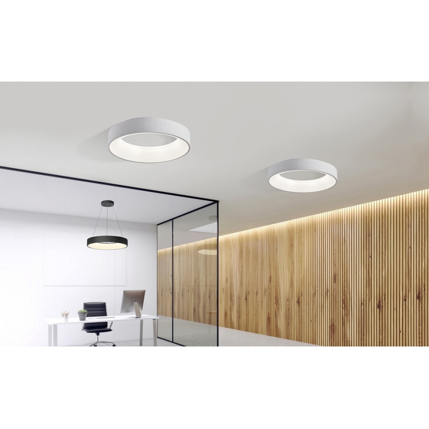 Brilagi - Dimbare LED Hanglamp aan een koord FALCON LED/40W/230V 3000-6500K zwart + afstandsbediening