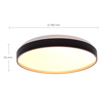 Brilagi - Dimbare LED plafondlamp CALA LED/48W/230V 3000-6500K diameter 38 cm + afstandsbediening