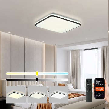 Brilagi - Dimbare LED plafondlamp SMART LED/36W/230V 3000-6000K 45x45 cm Wi-Fi Tuya + afstandsbediening