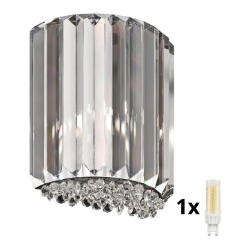 Brilagi - LED Applique murale en cristal GLAMOUR 1xG9/42W/230V