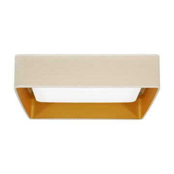 Brilagi - LED Plafondlamp VELVET SQUARE LED/24W/230V crème