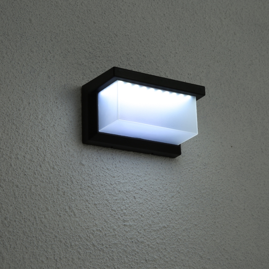 Brilagi - LED Solar wandlamp met sensor BRICK LED/12W/5,5V IP65