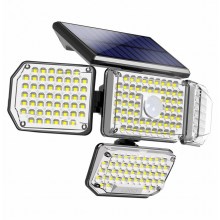 Brilagi - LED Solar wandlamp met sensor WALLIE LED/5W/5,5V IP65