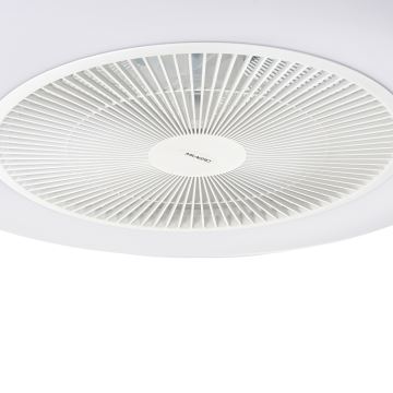 Brilagi - Luminaire à intensité variable avec ventilateur AURA LED/38W/230V 3000-6000K blanche + télécommande