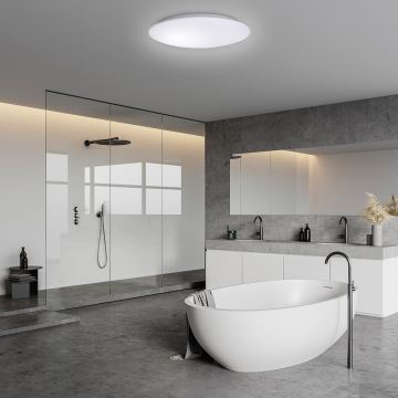 Brilagi - Plafonnier de salle de bain avec détecteur VESTAS LED/12W/230V 3000K IP54