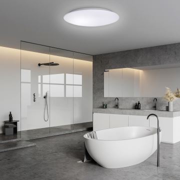 Brilagi - Plafonnier de salle de bain avec détecteur VESTAS LED/18W/230V 3000K IP54