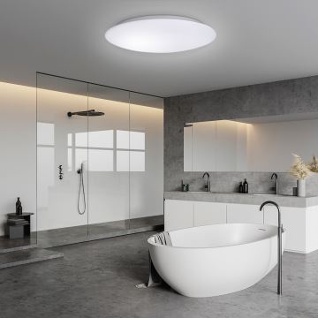 Brilagi - Plafonnier de salle de bain avec détecteur VESTAS LED/28W/230V 3000K IP54