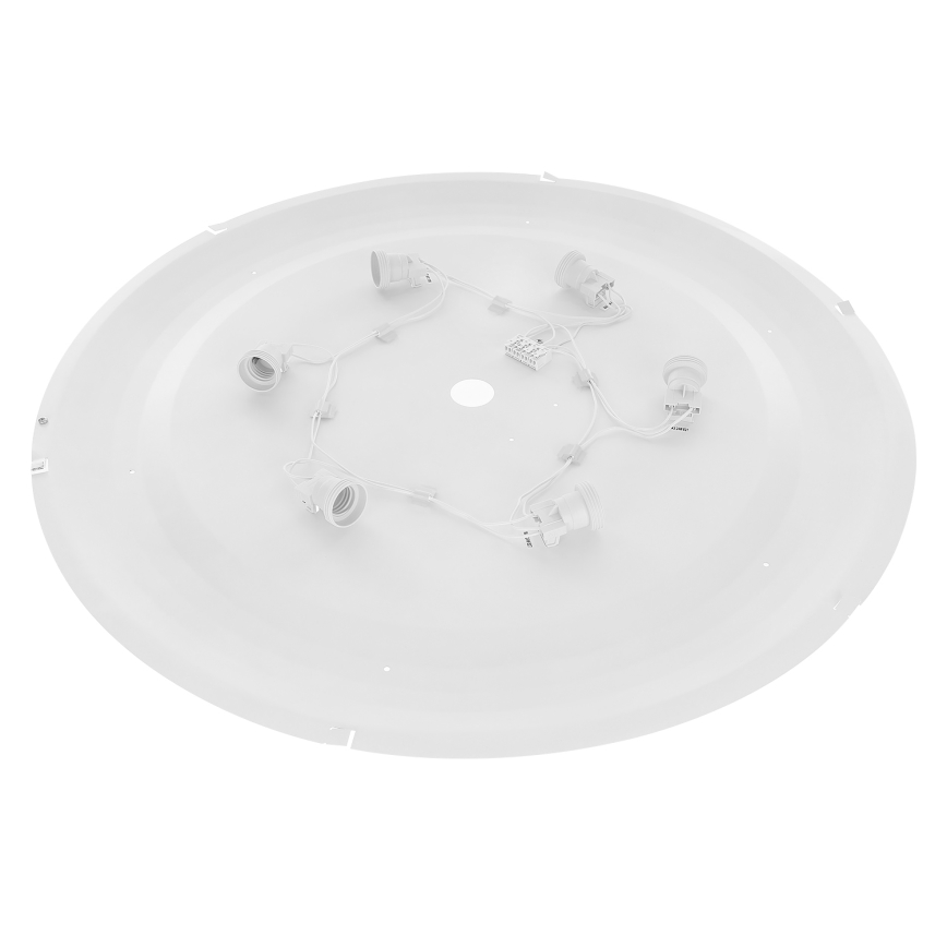 Brilagi - Plafondlamp CLARE 6xE27/24W/230V diameter 80 cm zwart