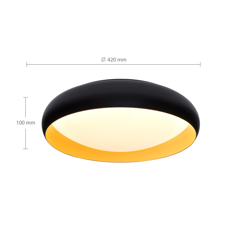 Brilagi - Plafonnier à intensité variable LIVIA LED/48W/230V 3000-6500K d. 42 cm + télécommande