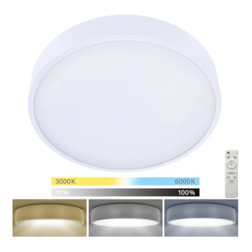 Brilagi - Plafonnier à intensité variable POOL SMART LED/48W/230V 3000-6000 40 cm + télécommande blanc