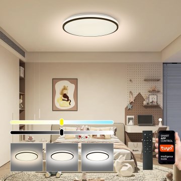 Brilagi - Plafonnier à intensité variable SMART LED/36W/230V 3000-6000K d. 45 cm Wi-Fi Tuya + télécommande