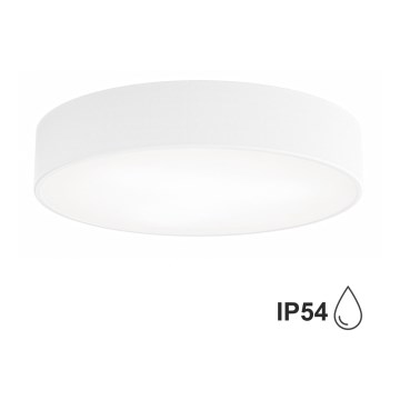 Brilagi - Plafonnier de salle de bain CLARE 3xE27/24W/230V d. 40 cm blanc IP54