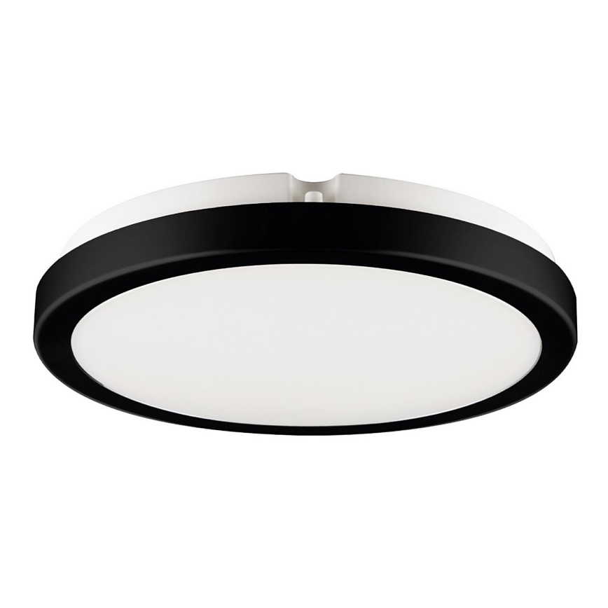 Brilagi - Plafonnier LED salle de bain PERA LED/24W/230V d. 28 cm IP65 noir