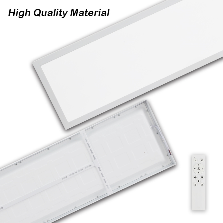 Brilagi - Plafonnier à intensité variable LED salle de bain FRAME SMART LED/50W/230V 3000-6000K IP44 blanc + télécommande