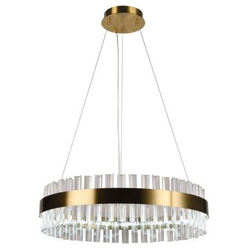 Brilagi - Suspension filaire en cristal à intensité variable HALO LED/40W/230V + télécommande