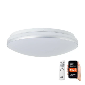 Brilliant - Plafonnier RGBW à intensité variable MIDWAY LED/14W/230V 3100-6500K Wi-Fi Tuya + télécommande