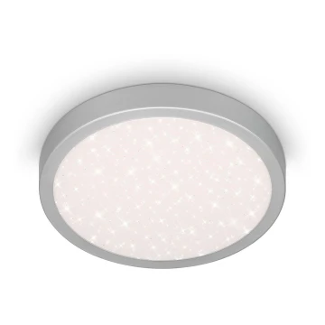 Brilo 3649-014 - LED Badkamer plafondlamp RUNA LED/18,5W/230V IP44 zilver