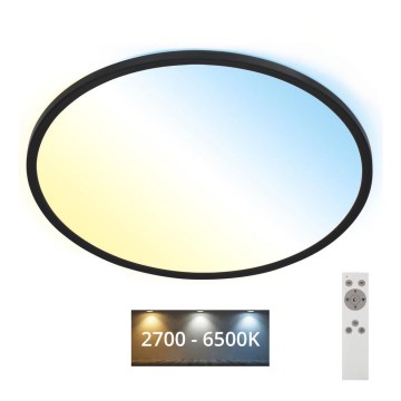 Brilo - Dimbare LED plafondlamp SLIM LED/31W/230V 2700-6500K + afstandsbediening