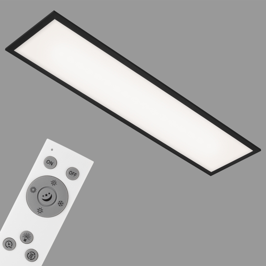 Brilo - Plafonnier à intensité variable LED PIATTO LED/24W/230V 3000-6500K 100x25 cm + télécommande