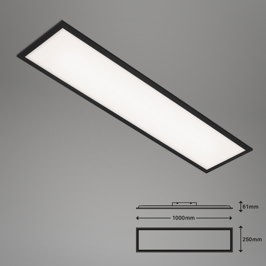 Brilo - Plafonnier à intensité variable LED PIATTO LED/24W/230V 3000-6500K 100x25 cm + télécommande