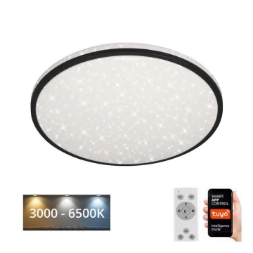 Brilo - Plafonnier à intensité variable LED STARRY SKY LED/24W/230V 3000-6500K Wi-Fi Tuya + télécommande