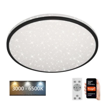 Brilo - Plafonnier à intensité variable STARRY SKY LED/42W/230V 3000-6500K Wi-Fi Tuya + télécommande