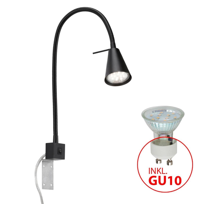 Ampoule LED GU10 5 W 60 Leds bleu - HORNBACH