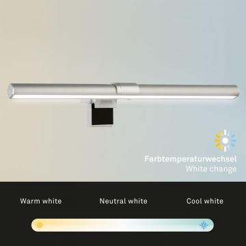 Briloner 2303-014 - Eclairage d'écran à intensité variable LED/3,5W/5V 3000/4500/6500K