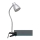 Briloner 2615-014P - LED Lamp met klem GRIP LED/2,5W/230V zilver