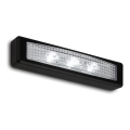 Briloner 2689-035 - LED Oriëntatieverlichting aanraken LERO LED/0,18W/3xAAA zwart