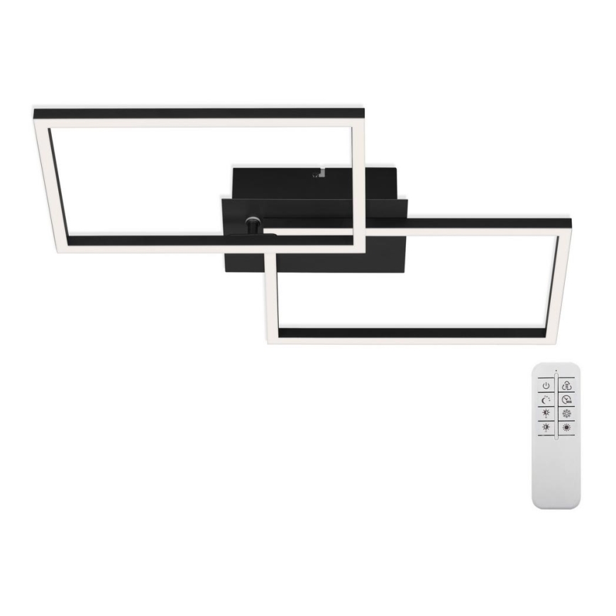 Briloner 3149-018 - Dimbare LED Hanglamp voor Oppervlak Montage FRAME 2xLED/15W/230V + afstandsbediening