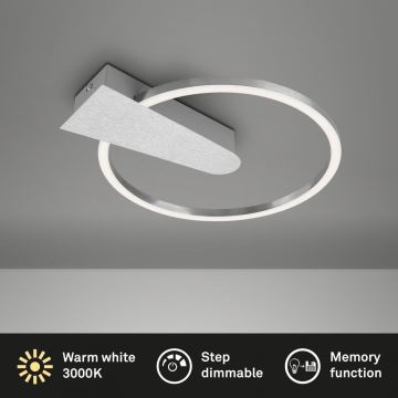 Briloner 3542-018 - Plafonnier à intensité variable NICO LED/12W/230V chrome