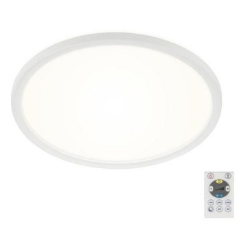 Briloner 7079-016 - Plafonnier à intensité variable LED SLIM LED/18W/230V 2700-6500K + télécommande