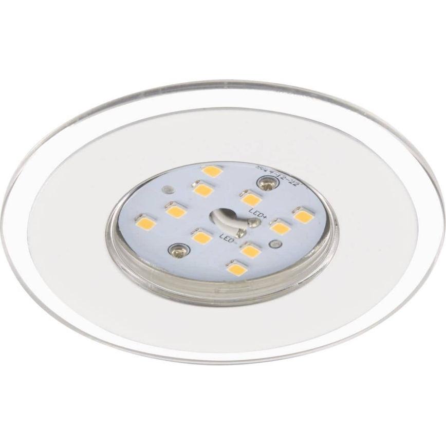 Briloner 7197-036-LOT 3x Luminaire encastrable de salle de bain à intensité variable LED/4,5W/230V IP44