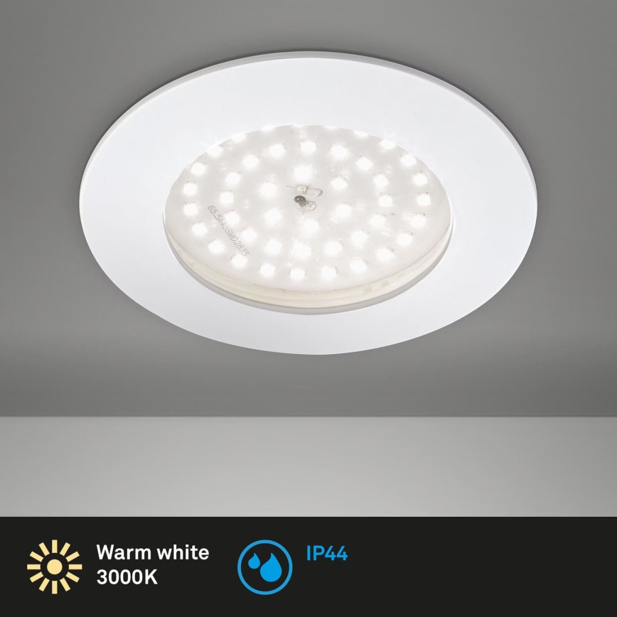 Briloner 7206-016 - Hangende LED Badkamer plafond verlichting LED/10,5W/230V IP44