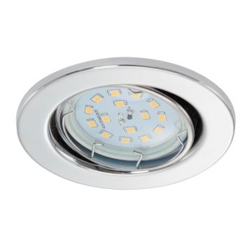 Briloner 7220-038 - LOT 3x Luminaire encastrable salle de bain LED FIT 1xGU10/5W/230V