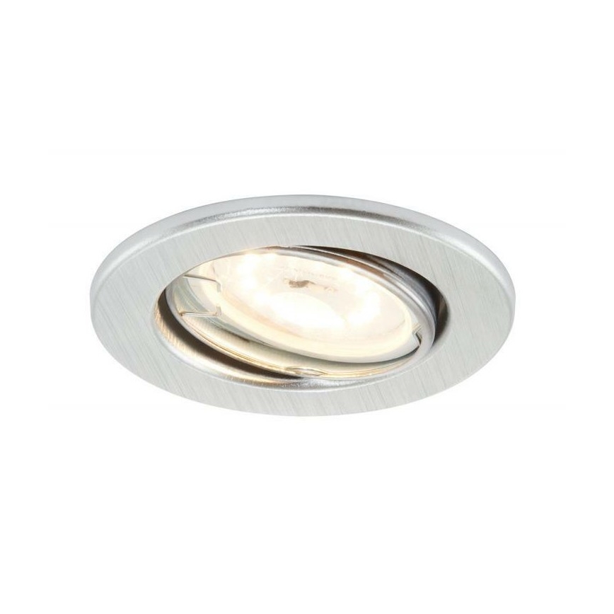 Briloner 7277-039 - LOT 3x Luminaire de salle de bain encastrable à intensité variable 1xGU10/5W/230V IP23