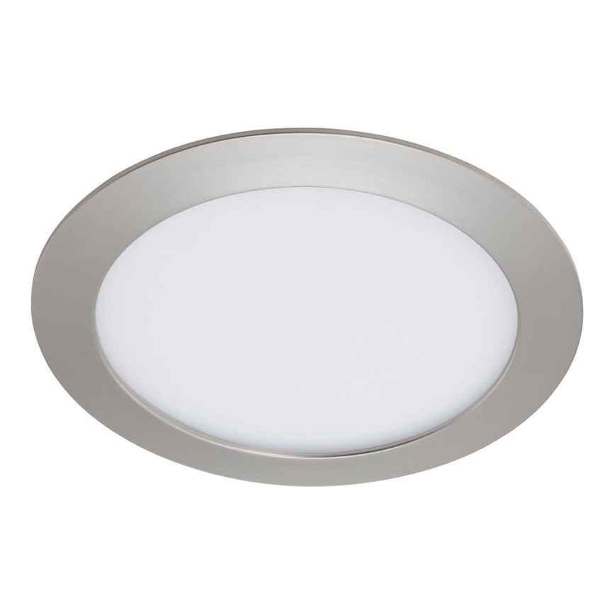 Briloner 7292-012 - LED dimbare badkamer inbouwspot FLAT LED/18W/230V diameter 22,5 cm IP44