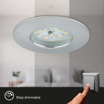 Briloner 7295-019 - Luminaire encastré de salle de bain LED à intensité variable ATTACH LED/6,5W/230V IP44