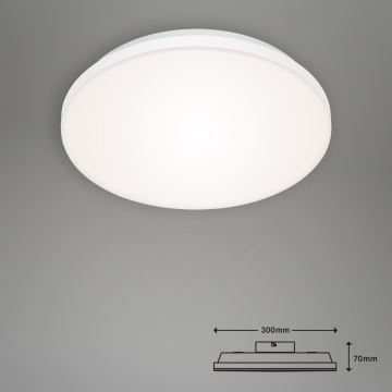 Briloner 7377-016 - Plafonnier à intensité variable LED/12W/230V 3000-6500K + télécommande