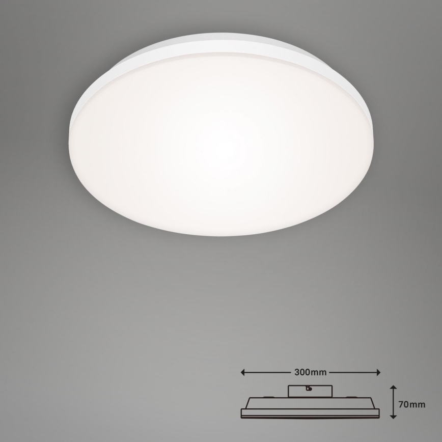 Briloner 7377-016 - Plafonnier à intensité variable LED/12W/230V 3000-6500K + télécommande