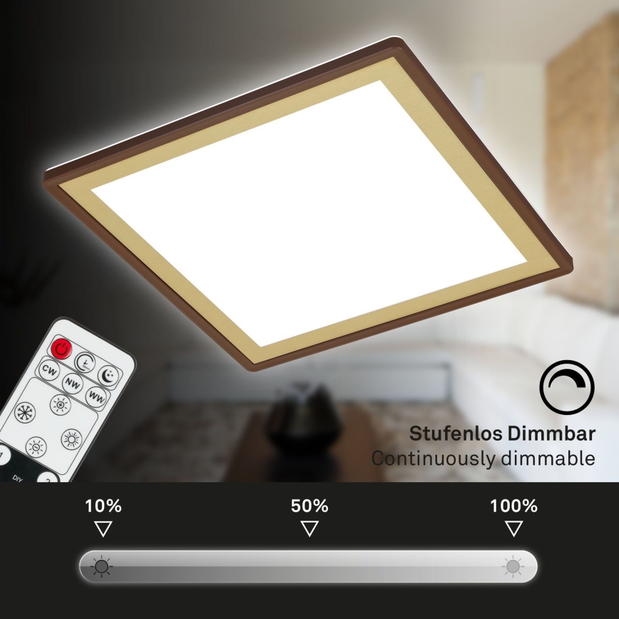 Briloner Plafonnier LED dimmable à décor étoilé …