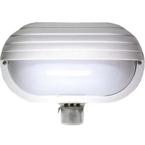 Voorwaarden Knuppel Verlaten Buiten wandlamp met PIR bewegingssensor T259 1xE27/60W/230V IP44 | Lumimania