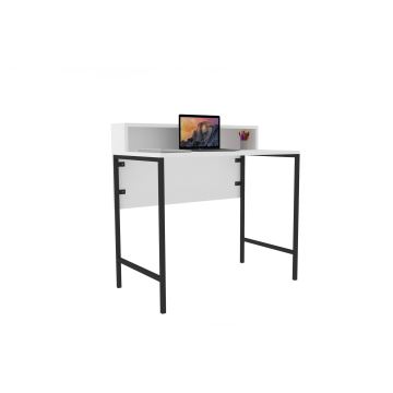 Bureau USO 90,8x90 cm blanc/noir